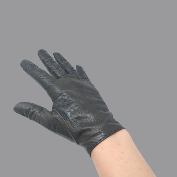 Neiman Marcus Accessories - Vintage Lionel Le Grand Neiman Marcus Gloves 7 Brown Leather Wrist